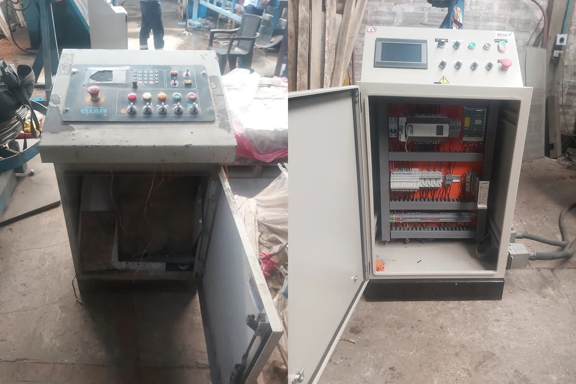 Máquina flejadora industrial